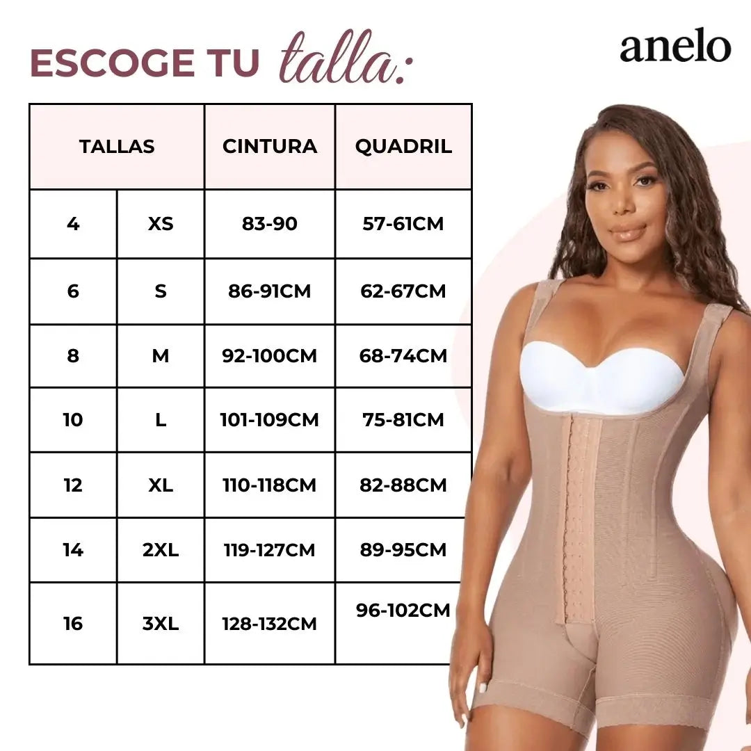 Faja ShapeSlim Lipo con Varillas