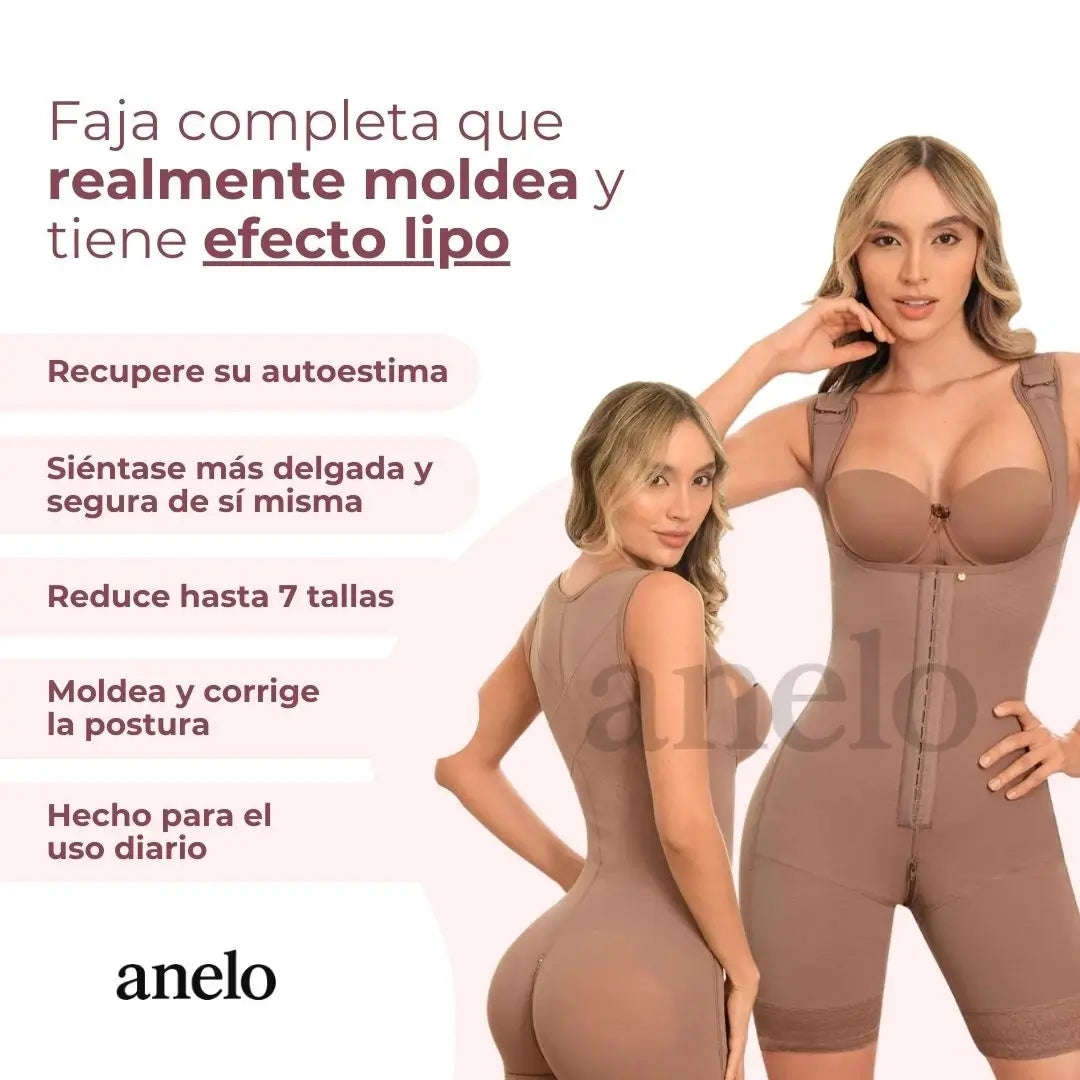 Faja ShapeSlim Lipo con Varillas
