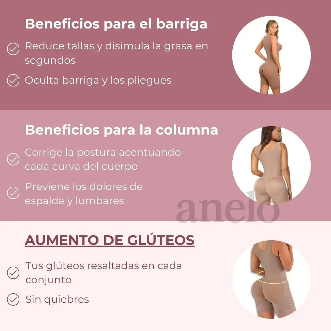 Faja ShapeSlim Lipo con Varillas